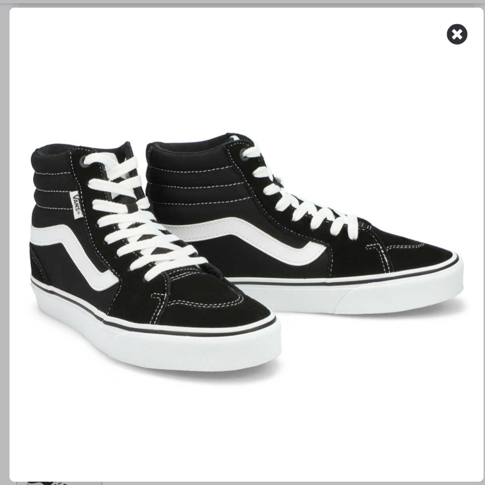 Vans Filmore High-Top Sneakers Mens Sz 8